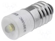 LED lamp; white; E10; 230V; No.of diodes: 1 CML INNOVATIVE TECHNOLOGIES