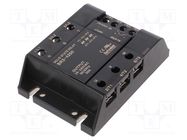 Relay: solid state; 50A; Uswitch: 24÷240VAC; 3-phase; on panel AUTONICS