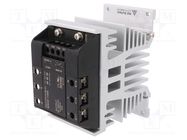 Relay: solid state; 50A; Uswitch: 48÷480VAC; 3-phase; on panel AUTONICS