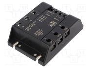 Relay: solid state; 75A; Uswitch: 48÷480VAC; 3-phase; -30÷80°C; SR3 AUTONICS