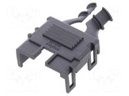 Cable hood and fastener; female; PIN: 8; 2x4; Mega-Fit; UL94V-0 MOLEX