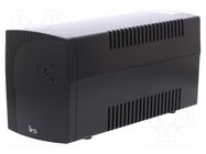 Power supply: UPS; 720W; 1.2kVA; Uin: 173÷265V; 140x347x170mm; 7Ah IPS