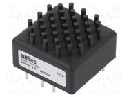 Converter: DC/DC; 20W; Uin: 42÷176V; Uout: 3.3VDC; Iout: 4.5A; 1"x1" AIMTEC