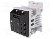 Relay: solid state; 50A; Uswitch: 24÷240VAC; 3-phase; on panel AUTONICS