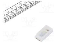 LED; SMD; 3014,PLCC2; green; 1000÷2300mcd; 3x1.4x0.7mm; 120°; 20mA 