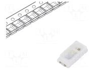 LED; green; SMD; 3014,PLCC2; 1000÷2300mcd; 2.8÷3.5VDC; 3x1.4x0.7mm REFOND