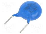 Capacitor: ceramic; X1/Y2; 2.2nF; Y5U; ±20%; THT; 7.5mm KEMET