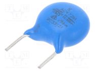 Capacitor: ceramic; X1/Y2; 4.7nF; Y5V; ±20%; THT; 7.5mm KEMET