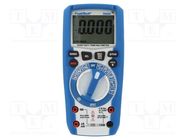 Digital multimeter; LCD; 3,75 digit (6000); True RMS; 50÷5kHz PEAKTECH