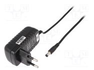 Power supply: switching; mains,plug; 9VDC; 1A; 9W; Plug: EU; 82% CELLEVIA POWER