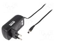 Power supply: switching; mains,plug-in; 9VDC; 1.5A; 13W; 84%; black CELLEVIA POWER