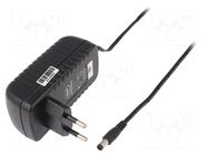 Power supply: switching; mains,plug-in; 24VDC; 1A; 24W; 86%; black CELLEVIA POWER