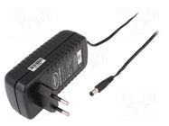 Power supply: switching; mains,plug-in; 12VDC; 3A; 36W; 87%; black CELLEVIA POWER