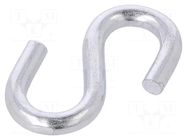 Quick link S type; steel; zinc; 4mm DROMET