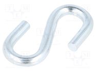 Quick link S type; steel; zinc; 5mm DROMET