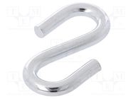 Quick link S type; steel; zinc; 6mm DROMET