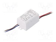 Power supply: switching; LED; 6W; 24VDC; 250mA; 220÷240VAC; IP67 ESPE