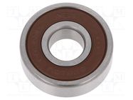 Bearing: ball; Øint: 12mm; Øout: 32mm; W: 10mm; bearing steel 