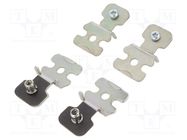 Set of clips; steel; for enclosures,Spacial CRNG,Spacial S3D 