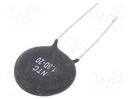 NTC thermistor; 1.3Ω; 21.5mm; -55÷200°C; THT SR PASSIVES