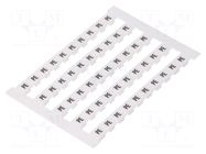 Marker; 6,2mm wide terminals; white; W: 6mm; H: 5mm; Marking: PE WEIDMÜLLER