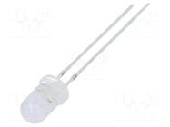 LED; green; 5mm; blinking,clear body with diffused lens finish OPTOSUPPLY