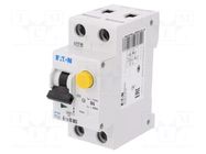 RCBO breaker; Inom: 6A; Ires: 30mA; Max surge current: 250A; 230VAC EATON ELECTRIC