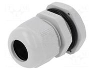 Cable gland; M20; 1.5; IP68; polyamide; grey PAWBOL