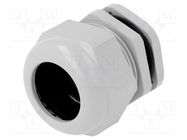 Cable gland; M40; 1.5; IP67; polyamide; grey PAWBOL