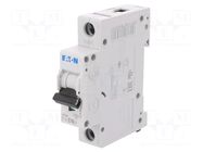 Circuit breaker; 230/400VAC; Inom: 10A; Poles: 1; Charact: C; 6kA EATON ELECTRIC
