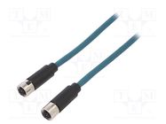 Cable: for sensors/automation; PIN: 8; female; X code-ProfiNET BULGIN