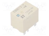 Relay: electromagnetic; 1 Form U; Ucoil: 12VDC; 60A; FBR59-HW; PCB FUJITSU