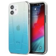 Mercedes Transparent Line Case for iPhone 12 mini - Blue, Mercedes