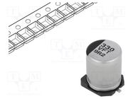 Capacitor: electrolytic; low ESR; SMD; 330uF; 35VDC; Ø8x10.2mm PANASONIC