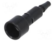 Contact; female; pipe ID Ø3mm; Mech.durability: 500cycles; Delrin HARTING