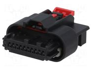 Connector: automotive; plug; female; Mini50 Sealed; PIN: 10; black MOLEX