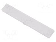 Terminals cover; UL94V-0; ABS; 4pcs. KRADEX