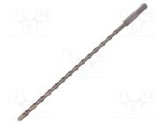 Drill bit; for concrete; Ø: 6.5mm; L: 260mm; metal; SDS-Plus®; PRO 4 METABO