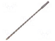 Drill bit; for concrete; Ø: 6.5mm; L: 260mm; metal; SDS-Plus®; PRO 4 METABO