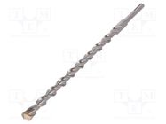 Drill bit; for concrete; Ø: 16mm; L: 310mm; metal; SDS-Plus®; PRO 4 METABO