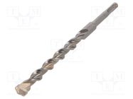 Drill bit; for concrete; Ø: 16mm; L: 210mm; metal; SDS-Plus®; PRO 4 METABO