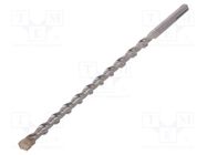 Drill bit; for concrete; Ø: 11mm; L: 260mm; metal; SDS-Plus®; PRO 4 METABO