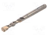 Drill bit; for concrete; Ø: 10mm; L: 110mm; metal; SDS-Plus®; PRO 4 METABO