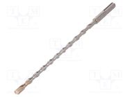 Drill bit; for concrete; Ø: 7mm; L: 210mm; metal; SDS-Plus®; PRO 4 METABO