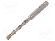 Drill bit; for concrete; Ø: 7mm; L: 110mm; metal; SDS-Plus®; PRO 4 METABO