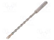 Drill bit; for concrete; Ø: 6mm; L: 160mm; metal; SDS-Plus®; PRO 4 METABO