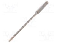 Drill bit; for concrete; Ø: 5mm; L: 160mm; metal; SDS-Plus®; PRO 4 METABO