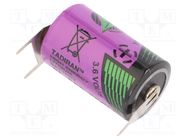 Battery: lithium (LTC); 1/2AA; 3.6V; 900mAh; Ø14.7x25.2mm 