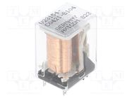 Relay: electromagnetic; DPDT; Ucoil: 24VDC; 2A; Cradle N; miniature 