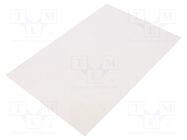 Heat transfer pad: silicone; L: 300mm; W: 200mm; Thk: 0.2mm; 1.5W/mK 